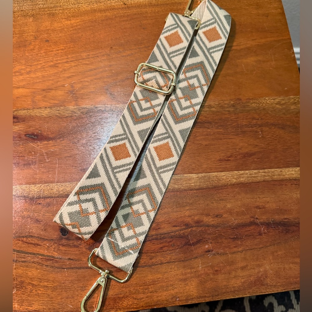 New Boho Geometric Patterned Shoulder/ Crossbody … - image 2